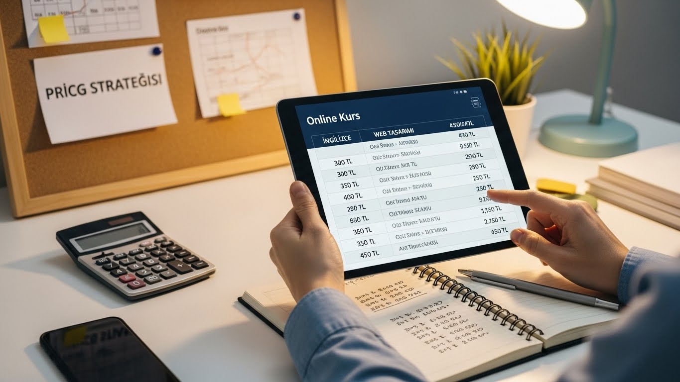 Online Kurs Fiyatları Nasıl Belirlenir? 2026 Rehberi