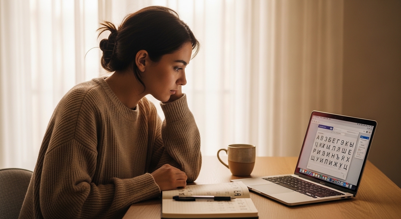 Kiril Alfabesi Nasıl Öğrenilir